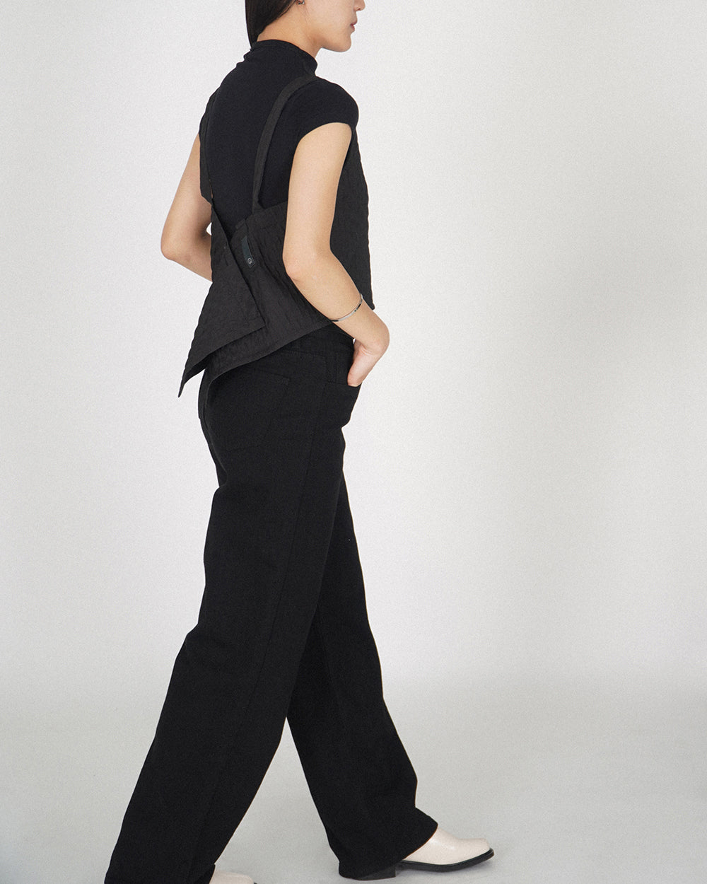 Pine Cone Bustier - Black