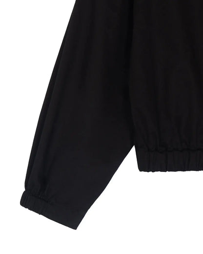 *Pre-order* V neck String Shirt - Black