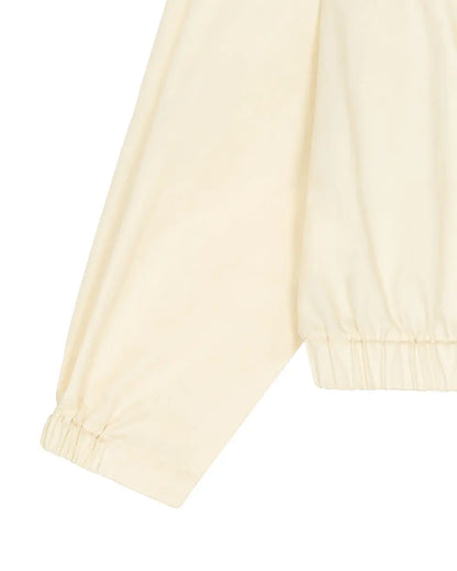 *Pre-order* V neck String Shirt - Butter Cream